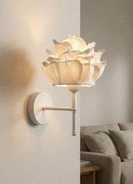 Opviq APG0005 Lámpara de Pared Blanca